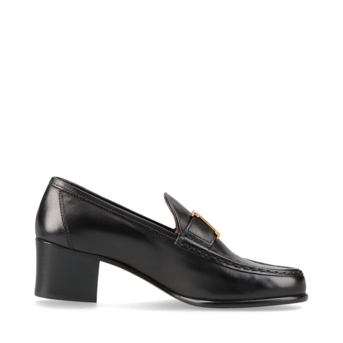 Hermès Constance Leather Loafer EU34 Ladies' Black There is a scratch on the right foot lining box There is a bag