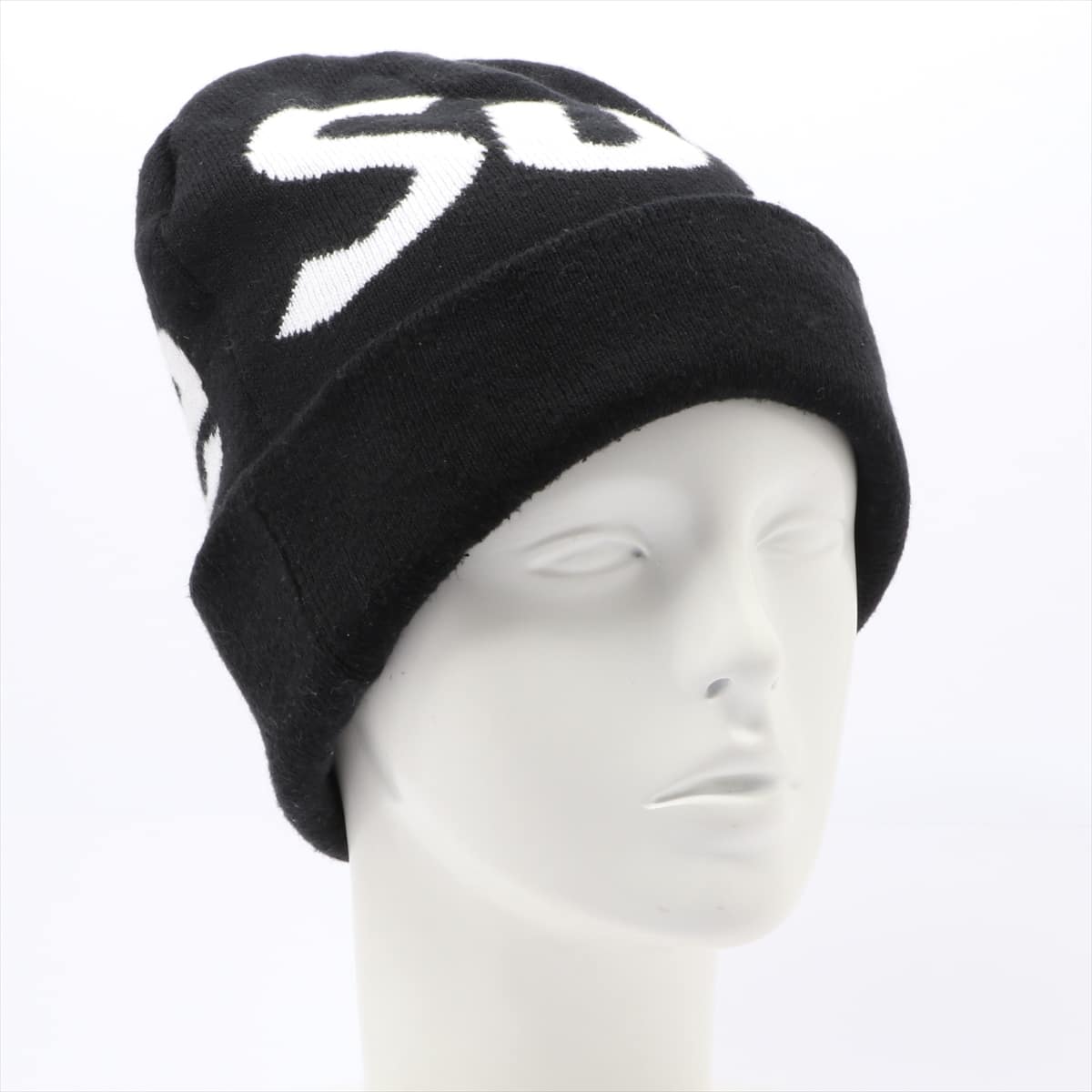 Supreme Knit cap Cotton x Cashmere Black