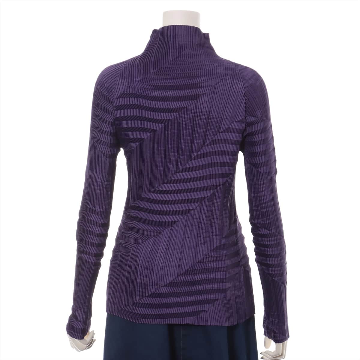 ISSEY MIYAKE Polyester Cut and sew 2 Ladies' Purple