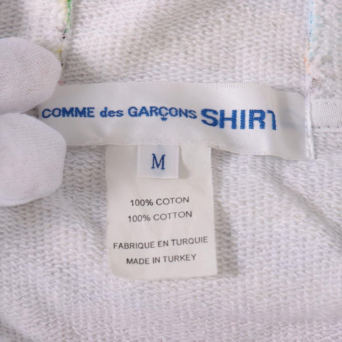 COMME des GARÇONS SHIRT 19AW Cotton Parker M Men's Multicolor  GRAPHIC PRINT PARKA W27100