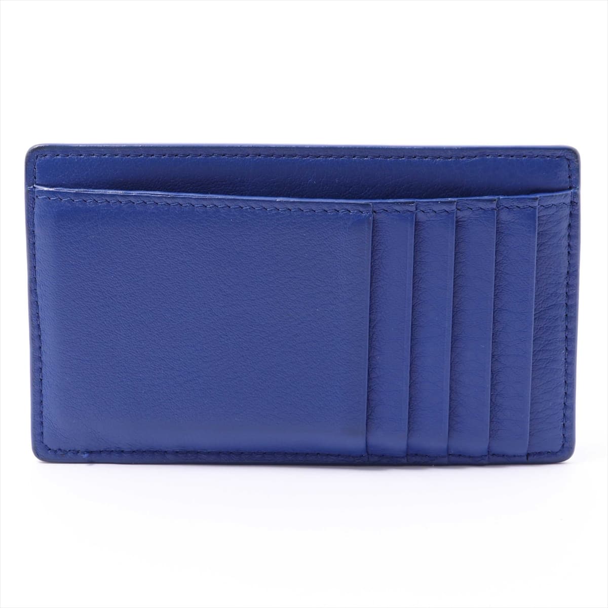 Balenciaga Leather Coin case Blue 499208 DLQ0N 4130