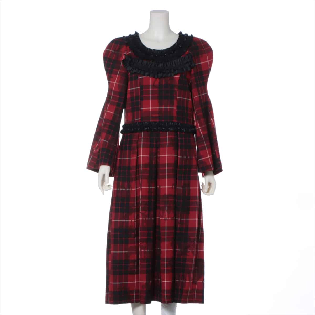 Comme des Garçons AD2019 Wool & polyester Dress S Ladies' Red  GD-O035