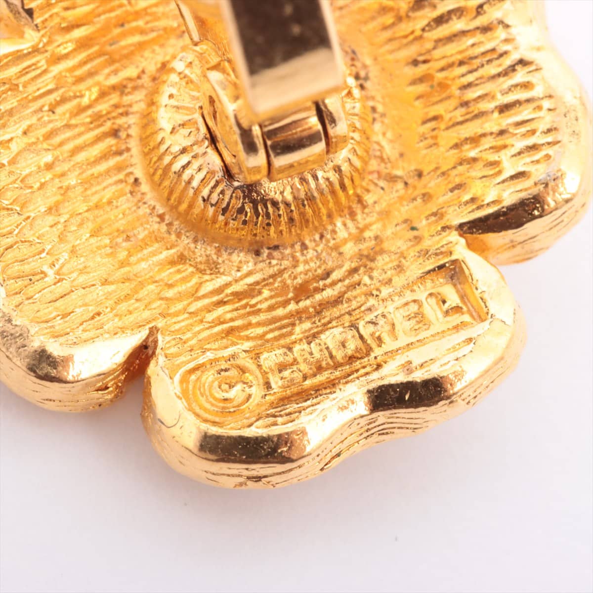 Chanel Cuffs GP Gold Rhinestone