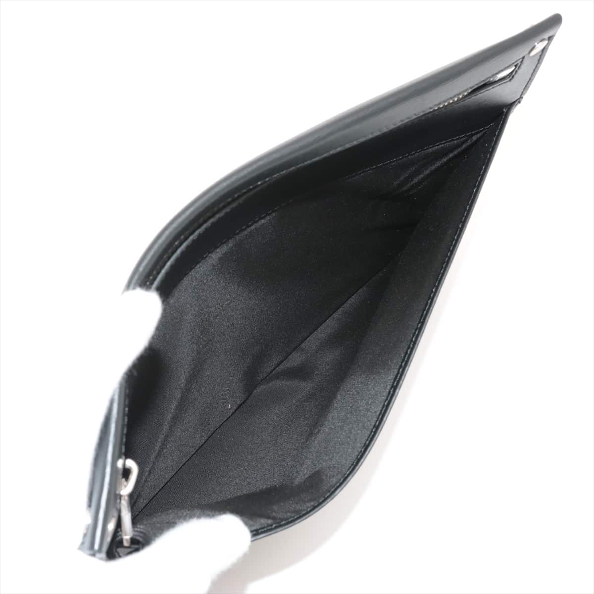 DIOR HOMME Leather Clutch bag Black