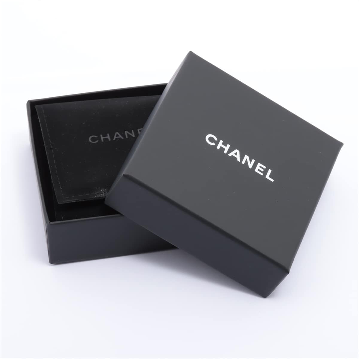 Chanel No.5 17A Hair tie Plastic Black×Gold