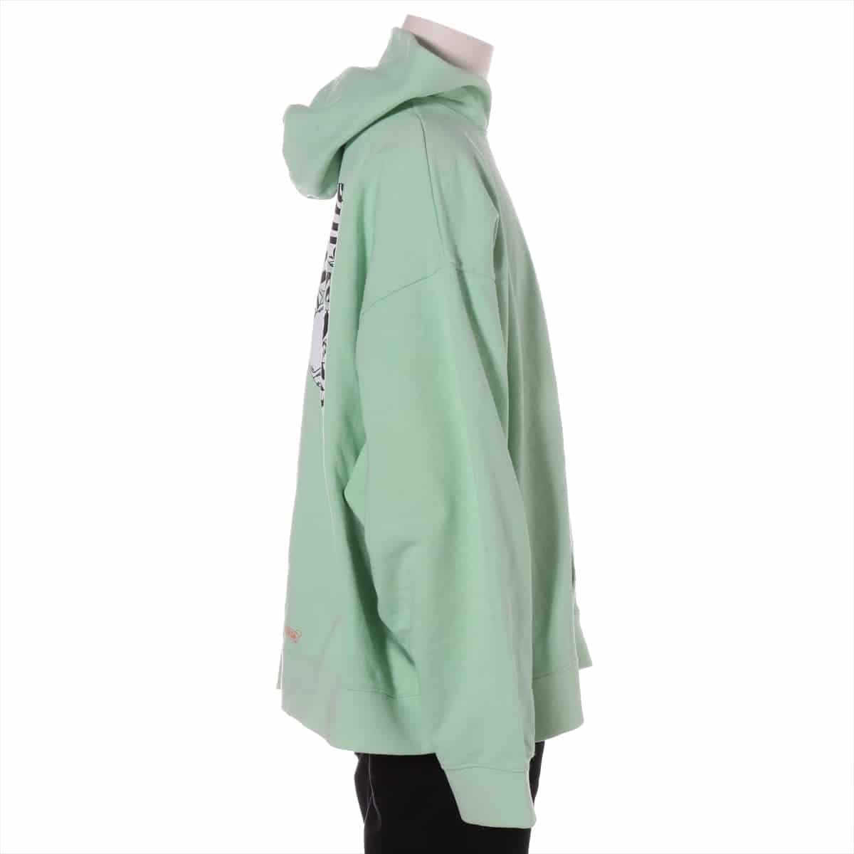 Chrome Hearts Matty Boy Parker Cotton XXL Green Stain around the neck There are stains