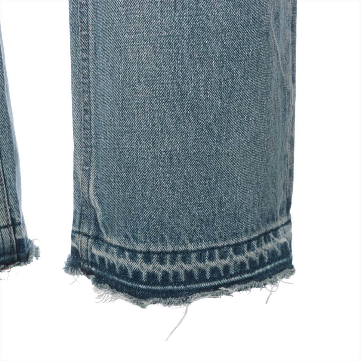 CELINE Cotton Denim pants 26 Men's Blue  Wesley low rise jeans N845206T08PI