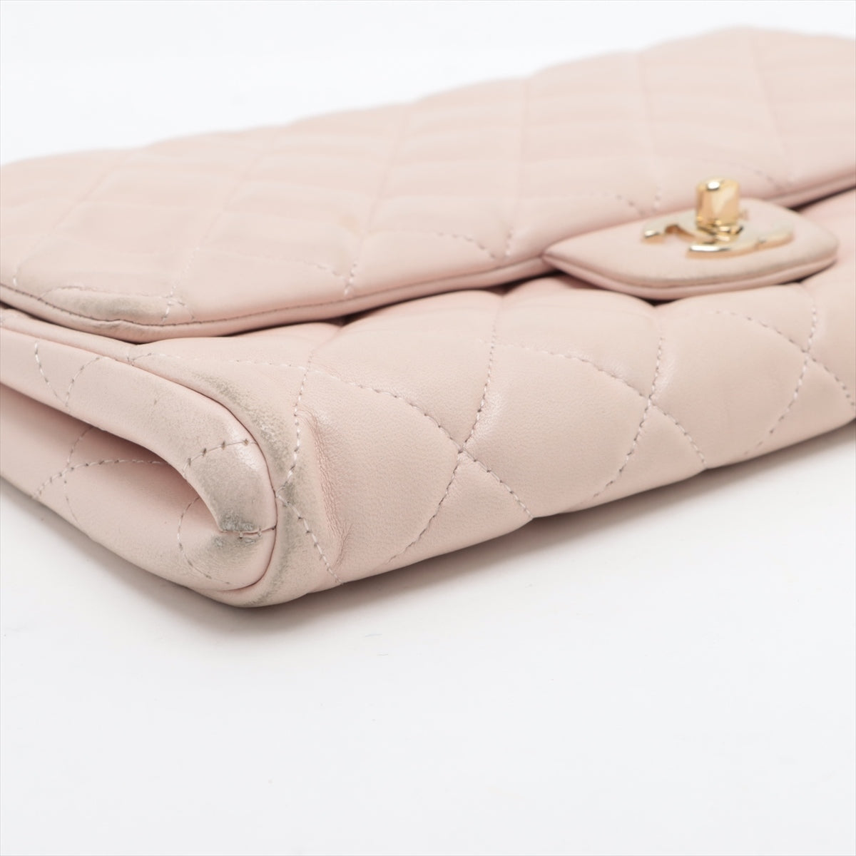 Chanel Matelasse Lambskin Chain shoulder bag Pink Gold Metal fittings 15XXXXXX