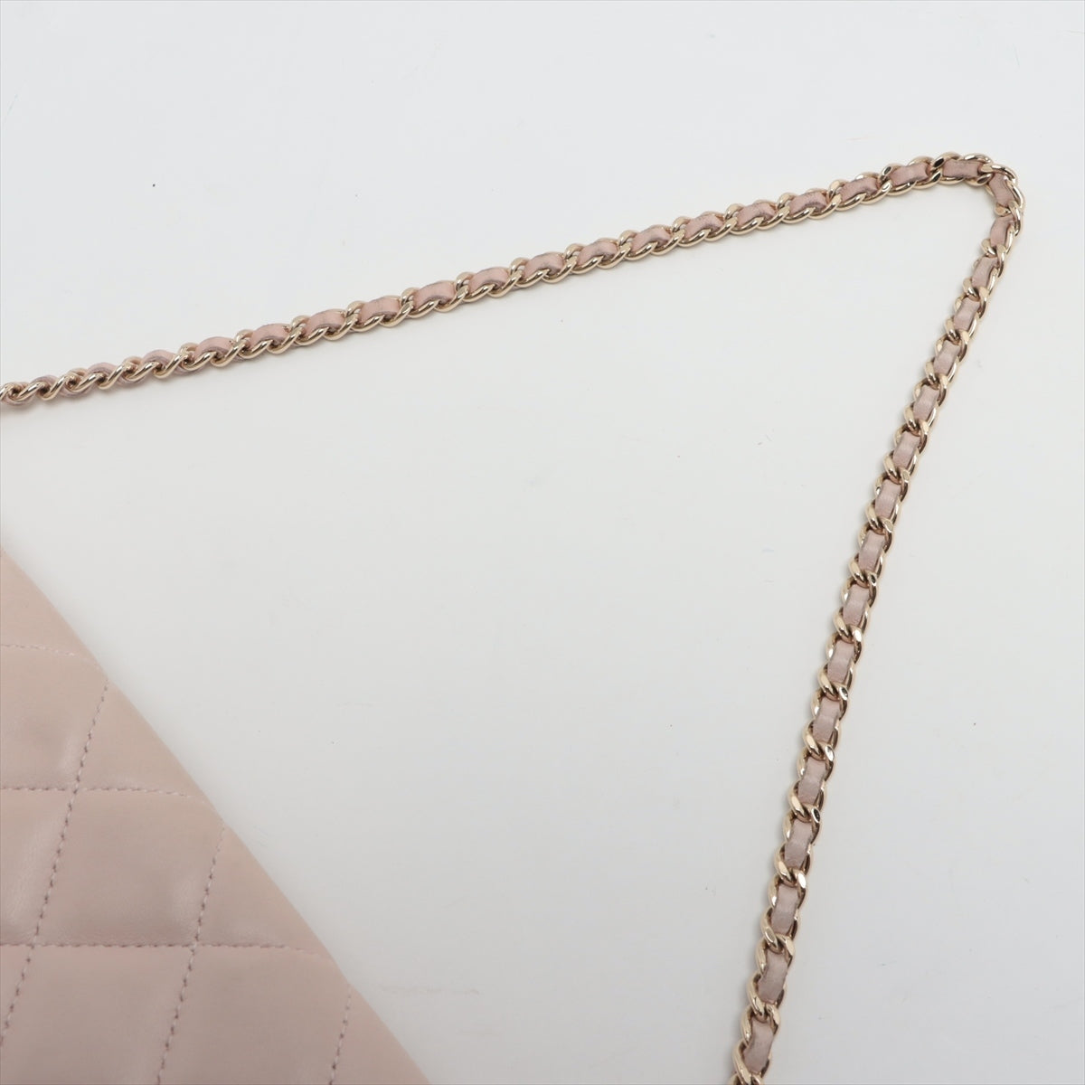 Chanel Matelasse Lambskin Chain shoulder bag Pink Gold Metal fittings 15XXXXXX