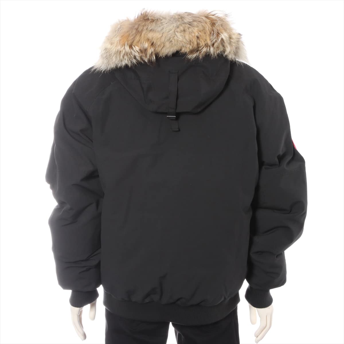 Canada Goose Polyester Down jacket XL Men's Black Chilliwack 7950M