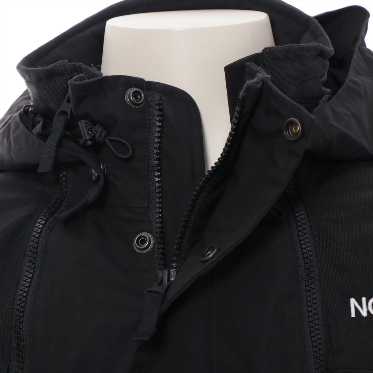 SUPREME × THE NORTH FACE Nylon Mountain hoodie S Men's Black 16SS STEEP TECH JACKET NF0A2RES