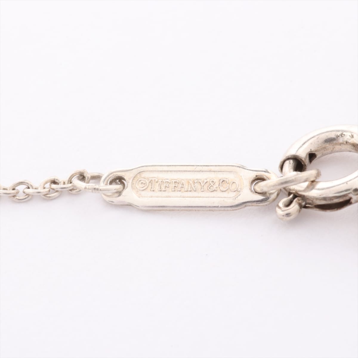 Tiffany 1837 Circle Necklace 925 3.8g Silver