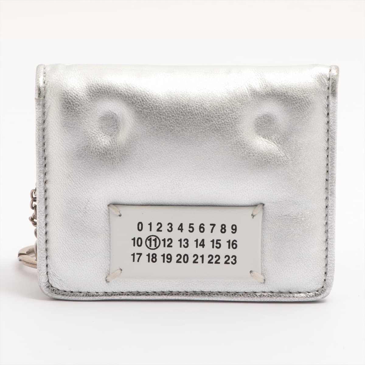 Maison Margiela Leather Card case Silver