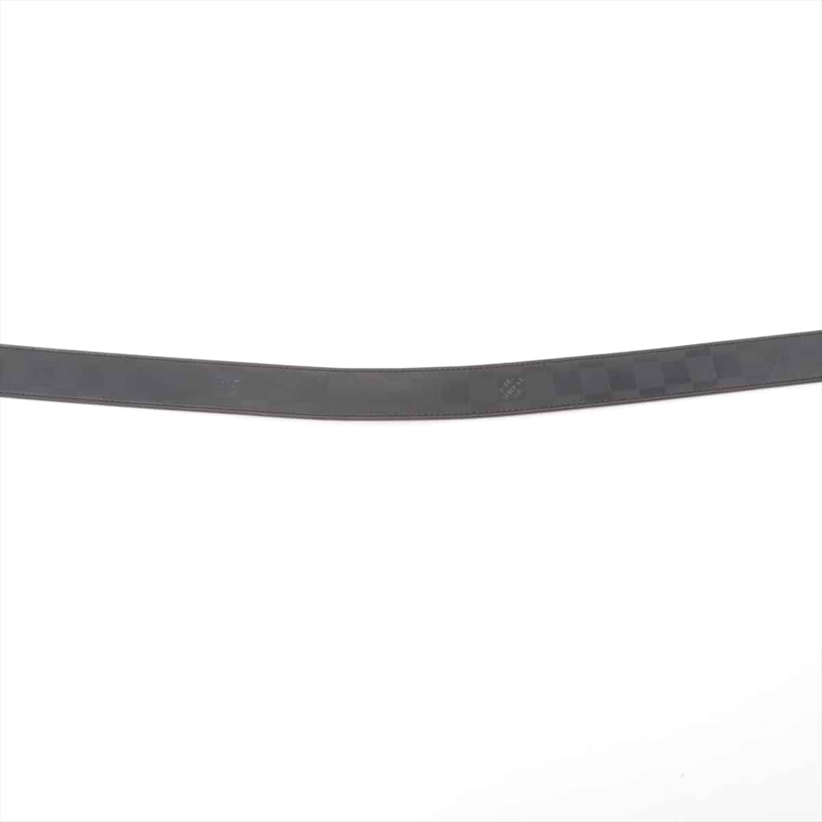 Louis Vuitton M9674 Ceinture Boston BC0126 Belt 95/38 PVC & leather Black