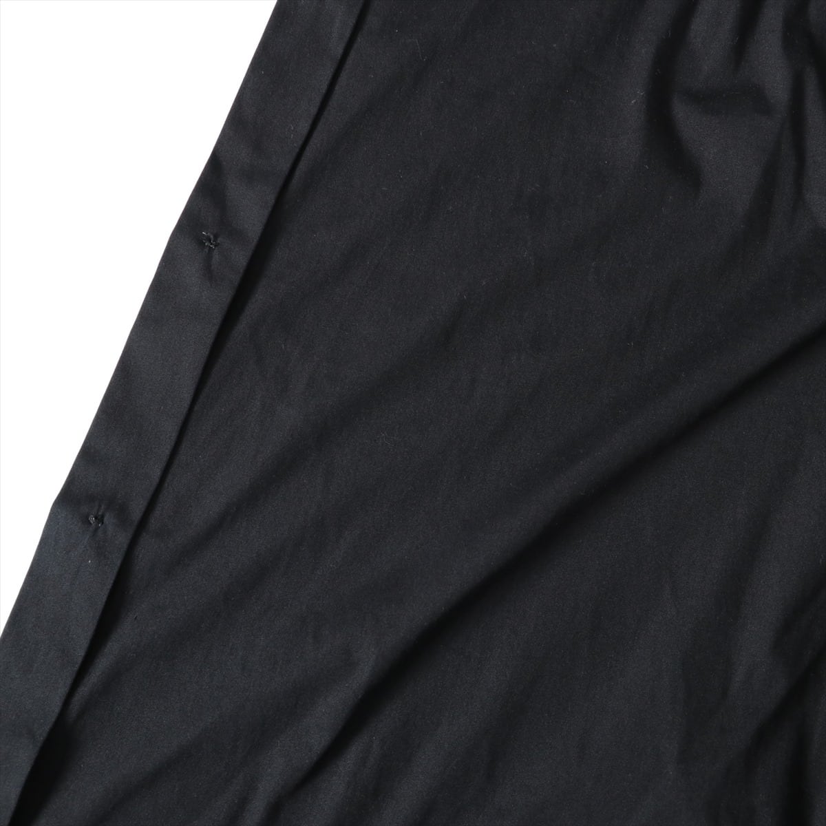 Balenciaga 18 years Cotton Shirt 34 Men's Black  Logo embroidery