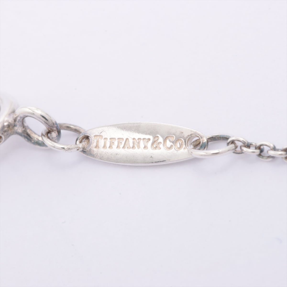 Tiffany Tiffany & Co. Pearl Bye The yards open hearts Bracelet Ag925