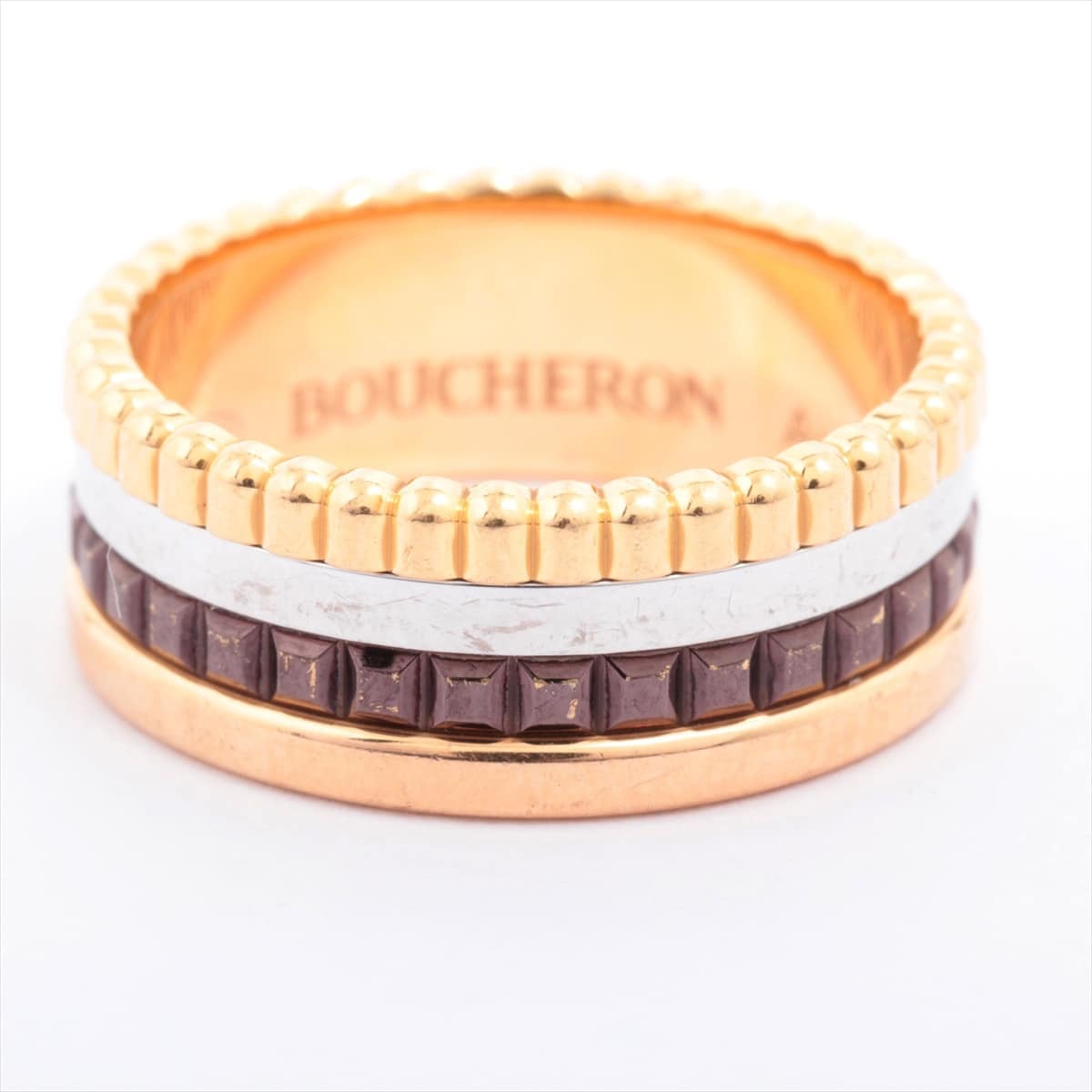 Boucheron BOUCHERON Quatre small rings 750YG×PG×WG #47