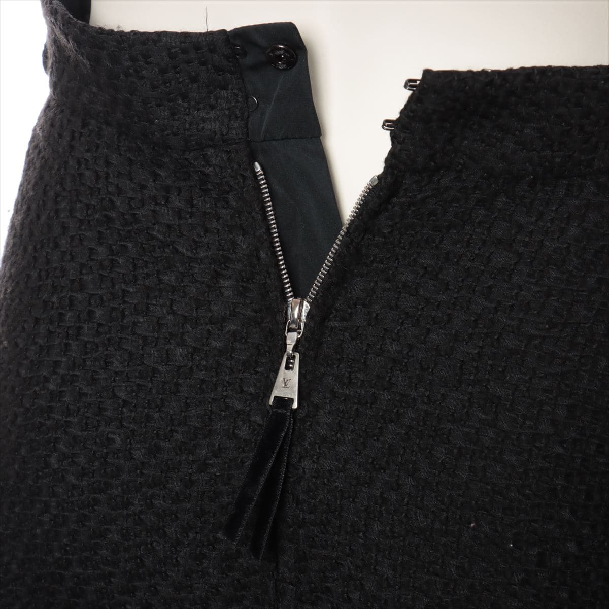 Louis Vuitton RW102B Acetate Skirt 34 Ladies' Black