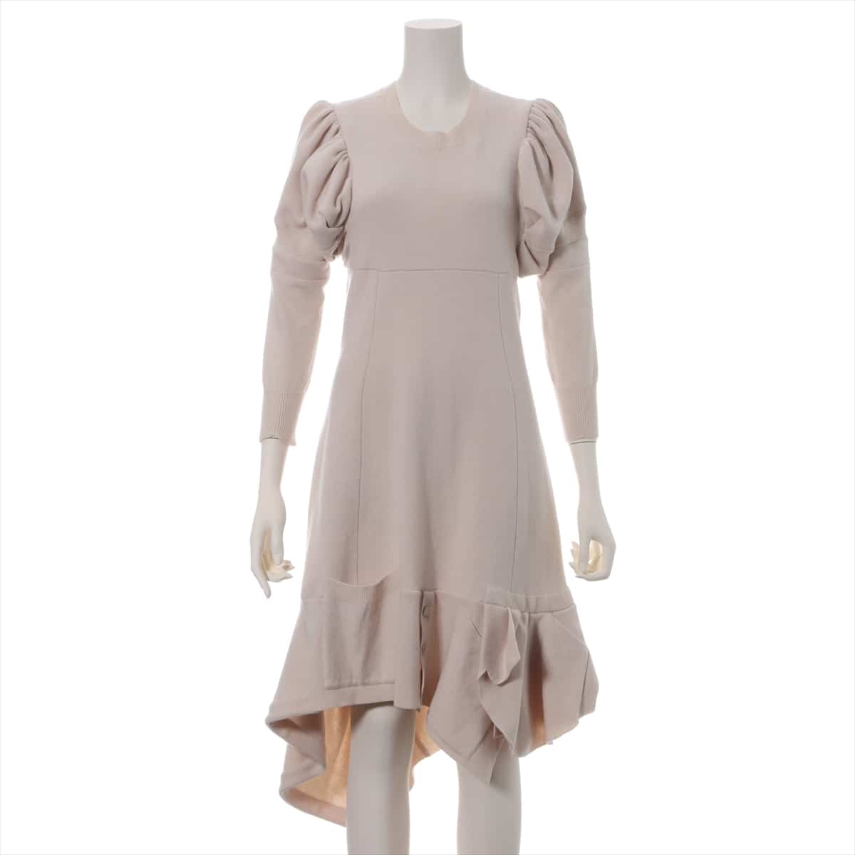 Louis Vuitton Other Knit dress S Ladies' Beige  There is a stain on the side, and the quality tag is gone