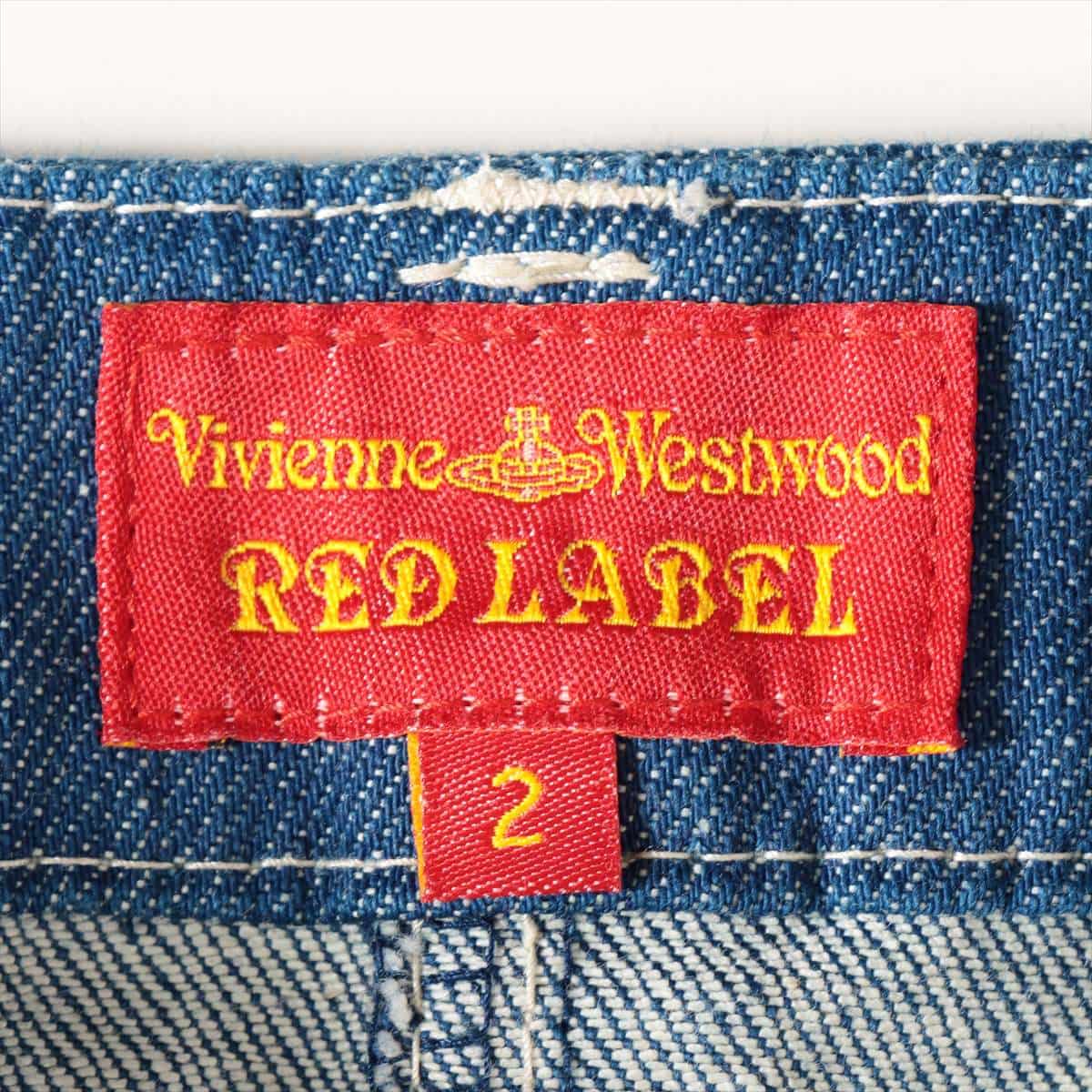 Vivienne Westwood RED LABEL Denim Skirt 2 Ladies' Blue