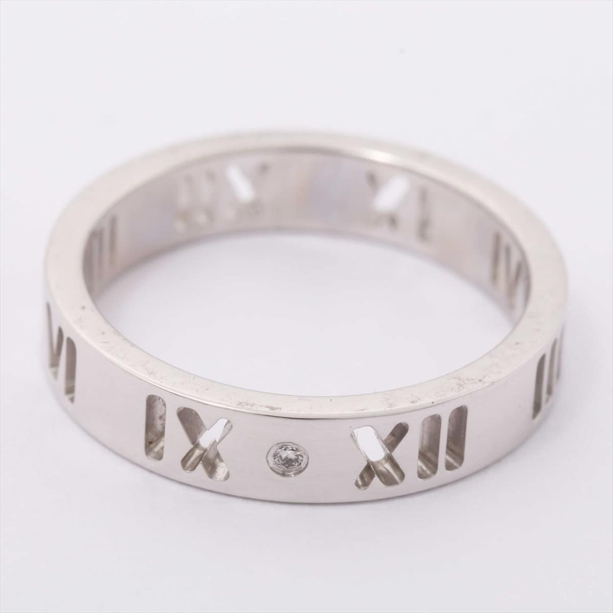 Tiffany Tiffany & Co. Pierced Atlas diamond rings 750WG #6