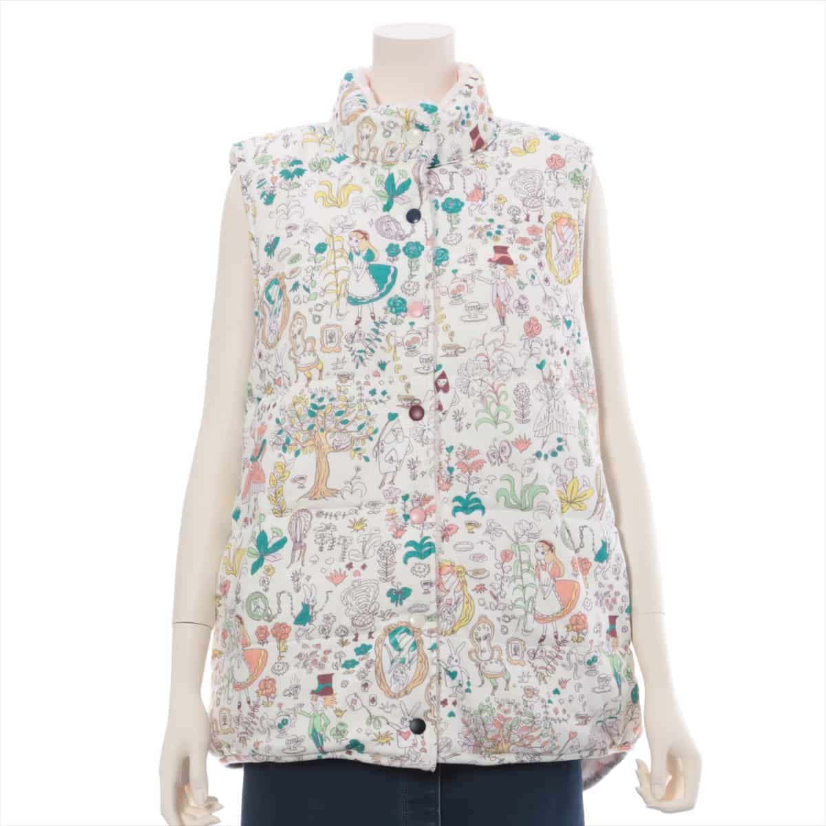 TSUMORI CHISATO Cotton & polyester Vest M Ladies' Multicolor  Padded warm light