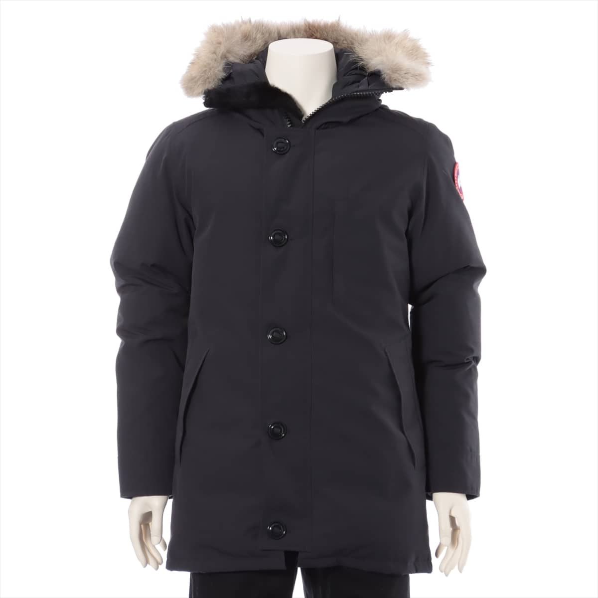Canada Goose JASPER Cotton & polyester Down jacket M Men's Black  3438JM Griffin