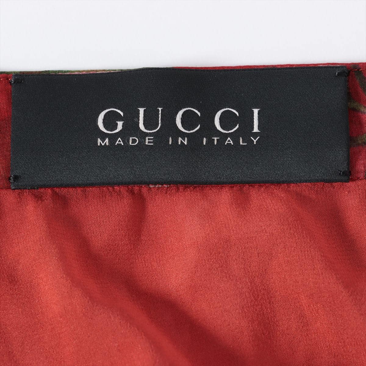 Gucci Silk Skirt 42 Ladies' Red