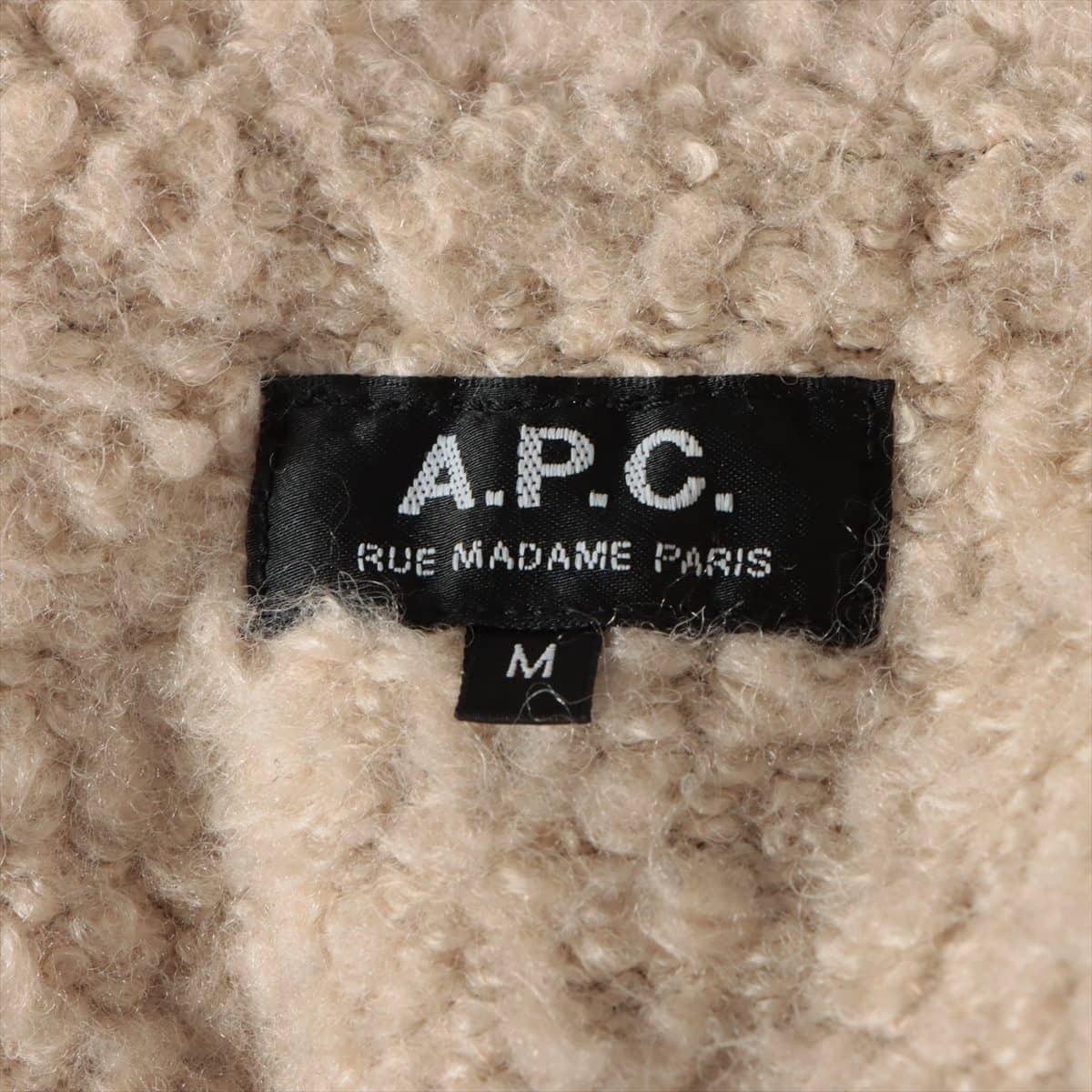 A.P.C. Cotton & wool Denim jacket M Ladies' Blue  Boa