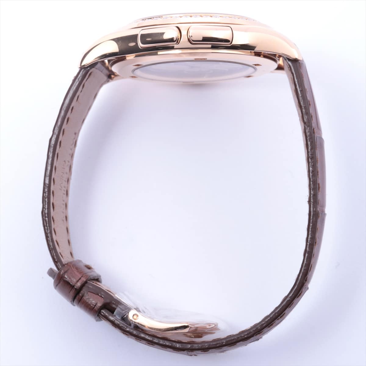 Patek Philippe Calatrava 4934R-001 750 & leather Stem-winder Brown-Face replacement belt 1