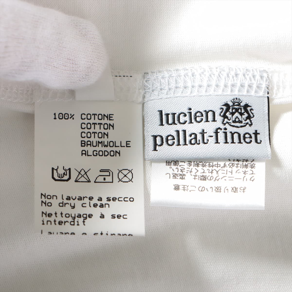 lucien pellat finet Cotton Long T shirts S Ladies' White