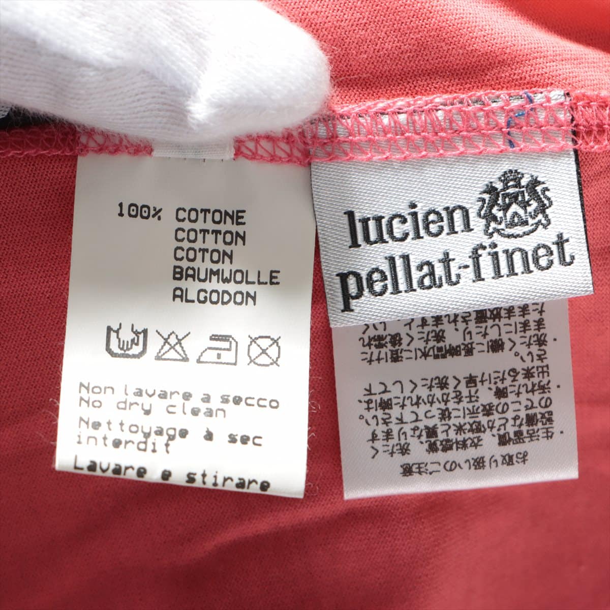 lucien pellat finet Cotton Long T shirts M Ladies' Pink