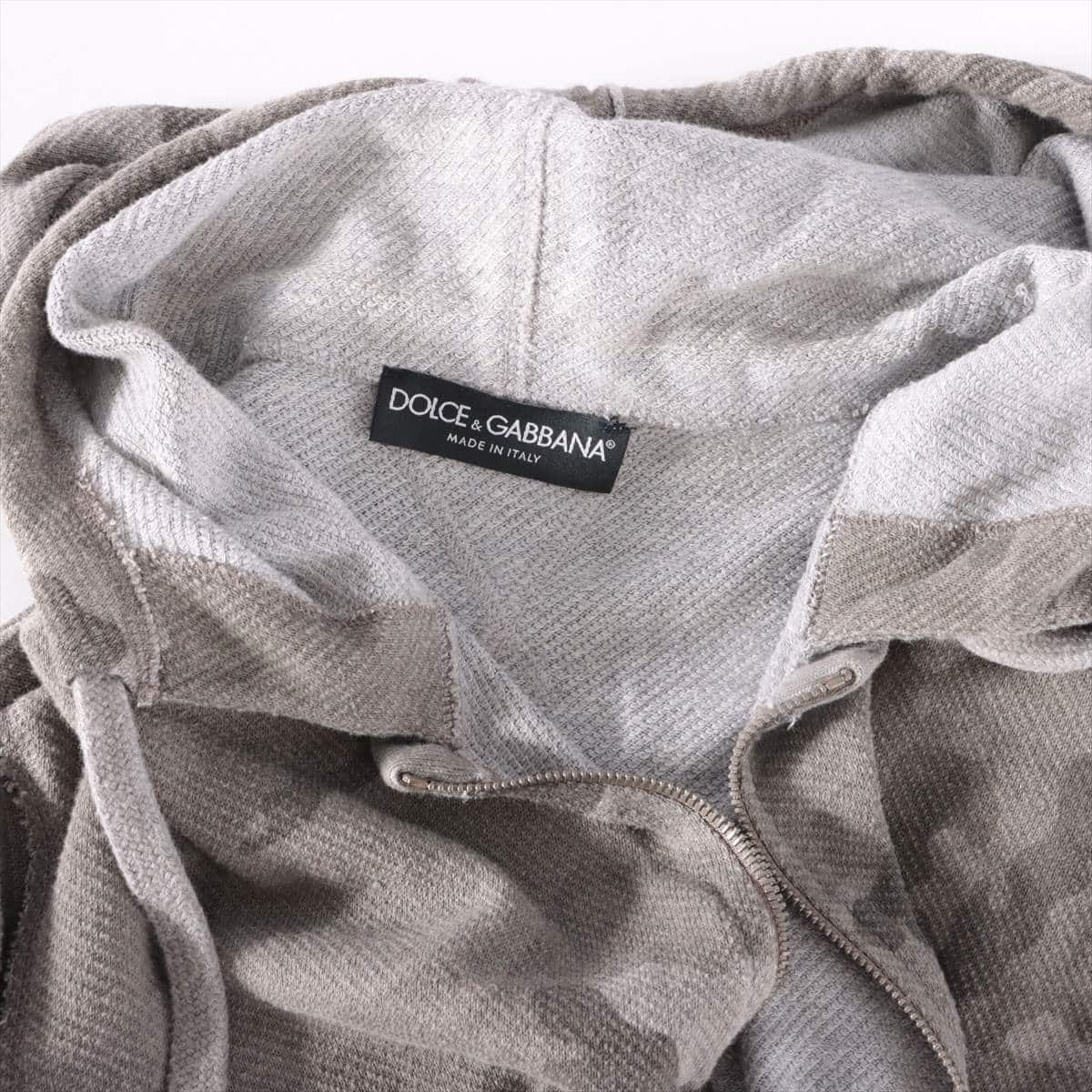 Dolce & Gabbana Cotton Parker 50 Men's Camouflage