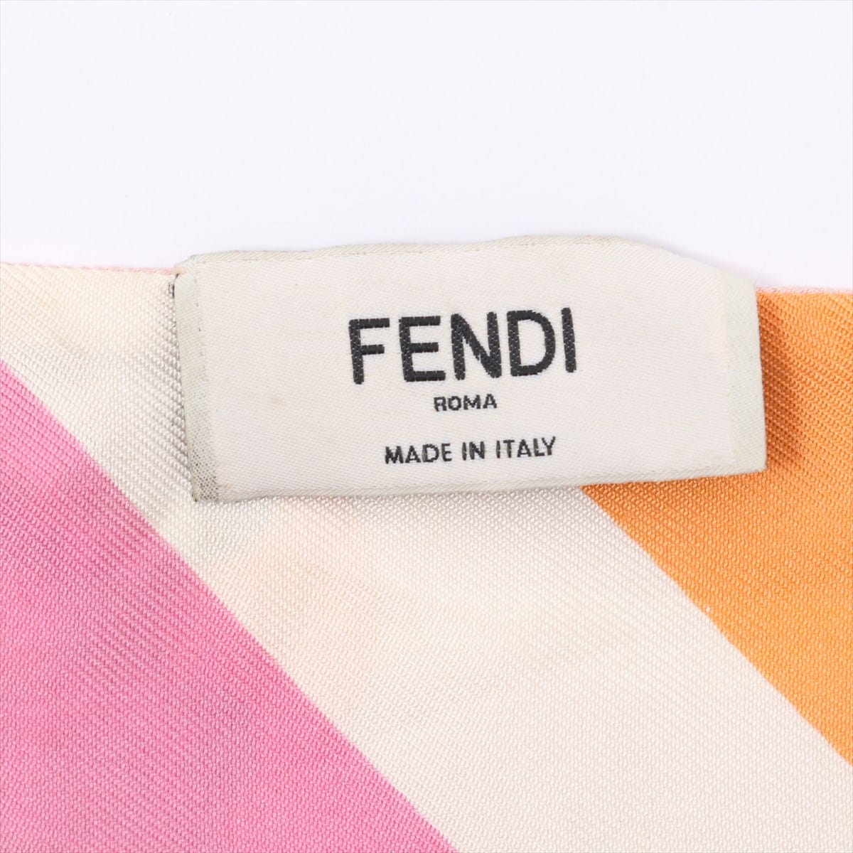 Fendi Wrappy Scarf Silk Pink