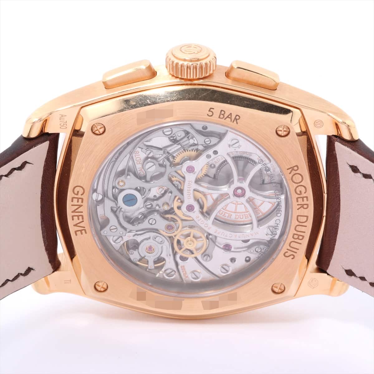 Roger Dubuis Monegesque DBMG0007 750 & leather AT Black-Face Damaged box