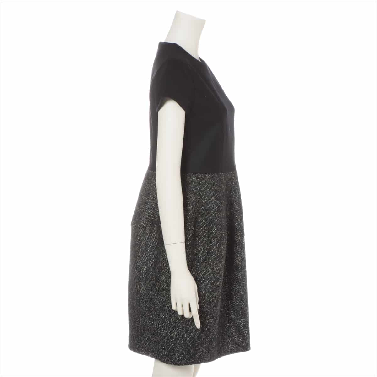 YOKO CHAN Wool x polyurethane Dress Ladies' Black