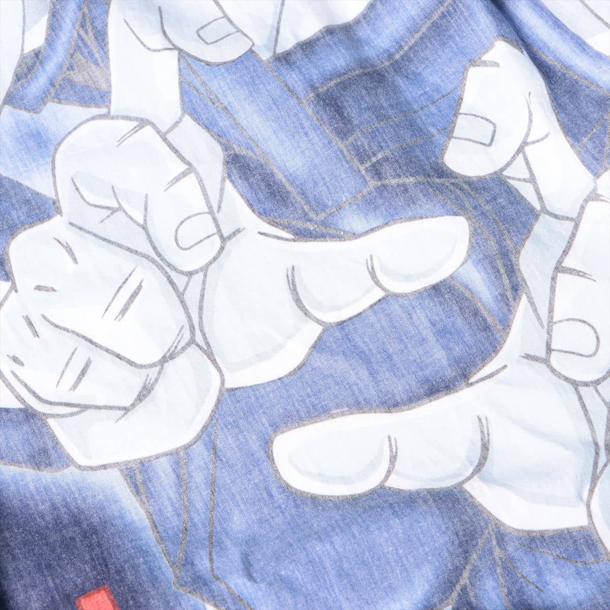 Vetements Cotton Shirt XS Men's Blue  anime print