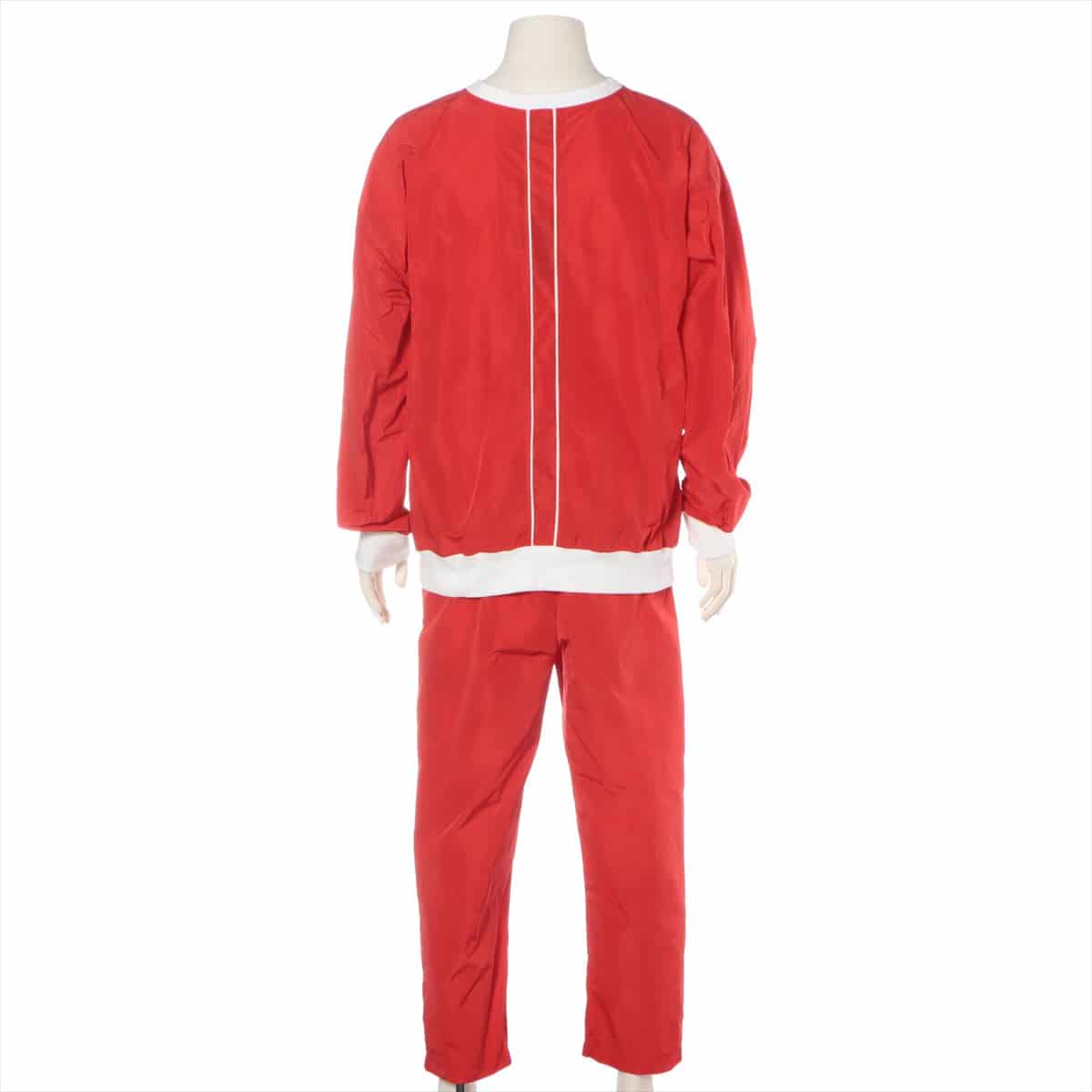 Shoup Polyester Sweatsuit M Men's Red  Setup