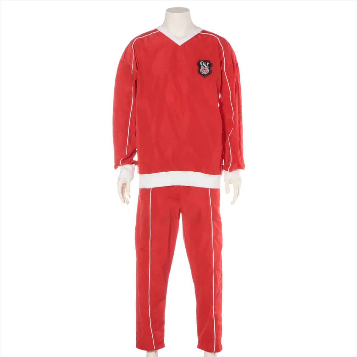Shoup Polyester Sweatsuit M Men's Red  Setup