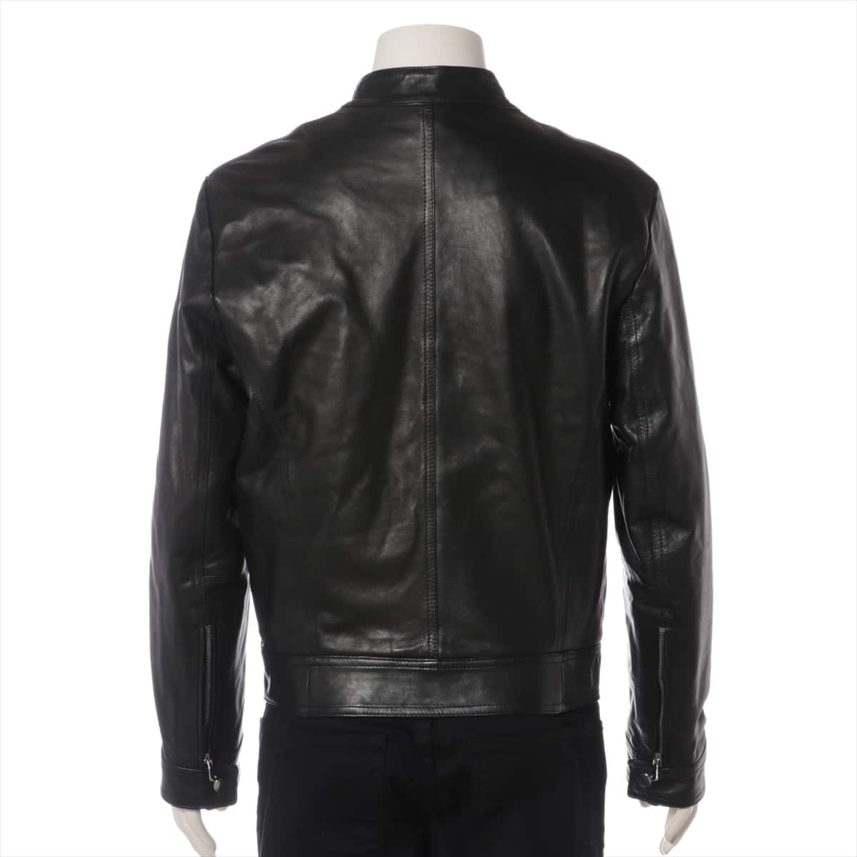 Emmeti Lambskin Leather jacket 50 Men's Black