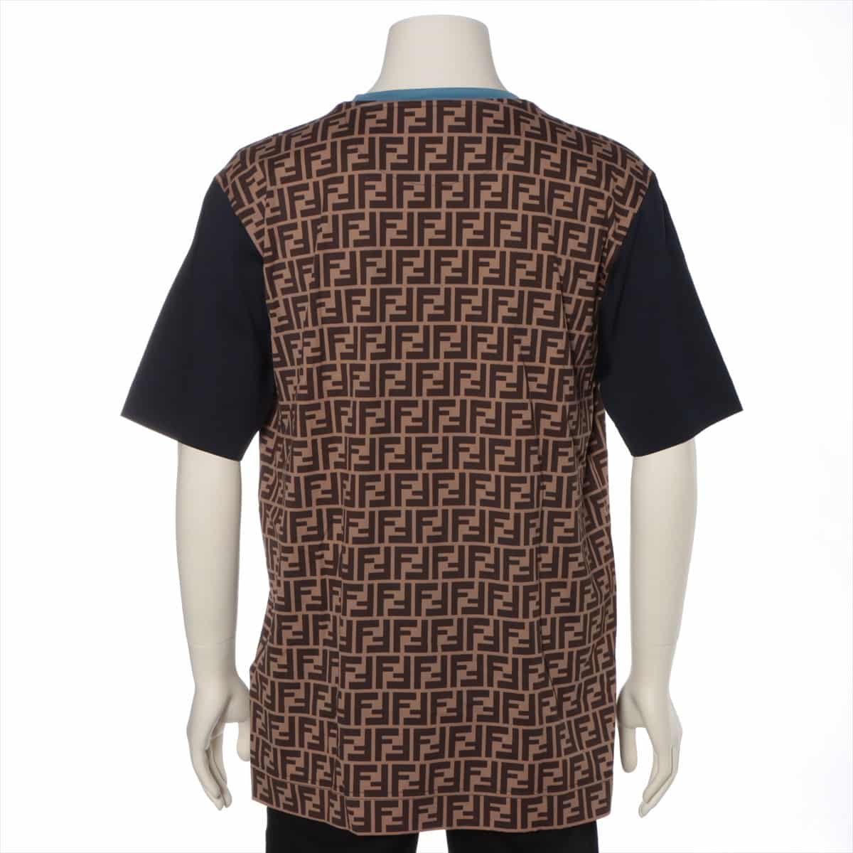 FENDI × FILA ZUCCa 18 years Cotton T-shirt M Men's Brown
