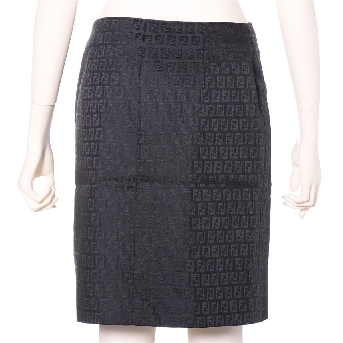 Fendi ZUCCa Other Skirt 44 Ladies' Black No sign tag
