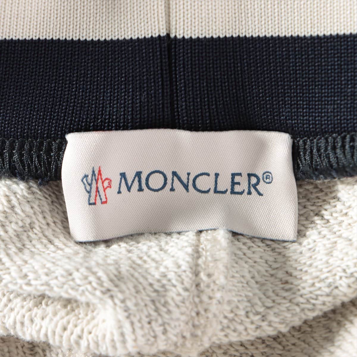 Moncler 18 years Cotton & polyurethane Sweatpants XL Men's Grey