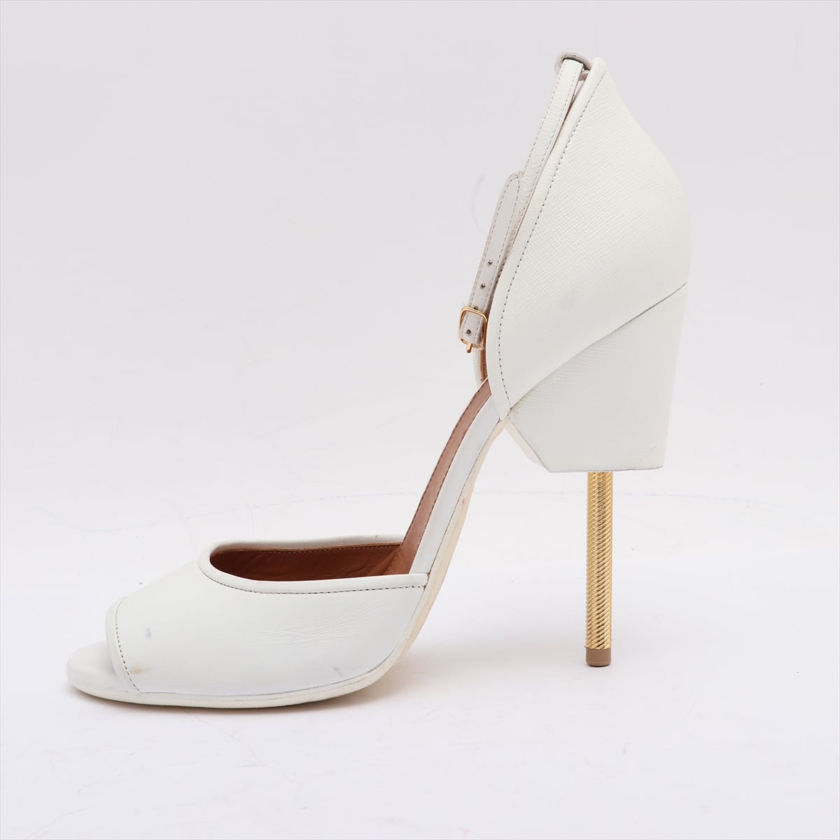 Givenchy Leather Sandals 40 Ladies' White
