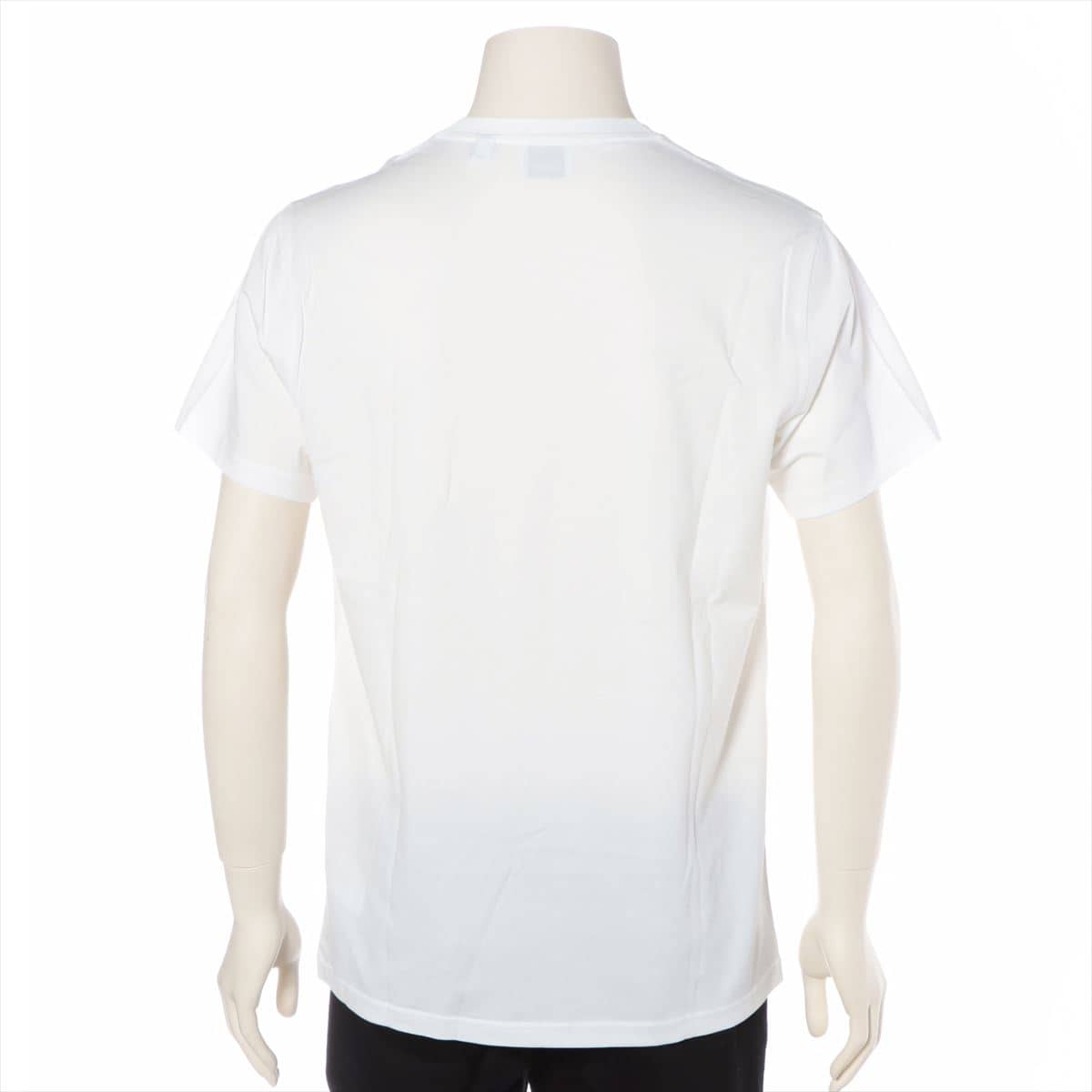Burberry Cotton T-shirt M Men's White  Riccardo Tisci period chest embroidery logo 8017258