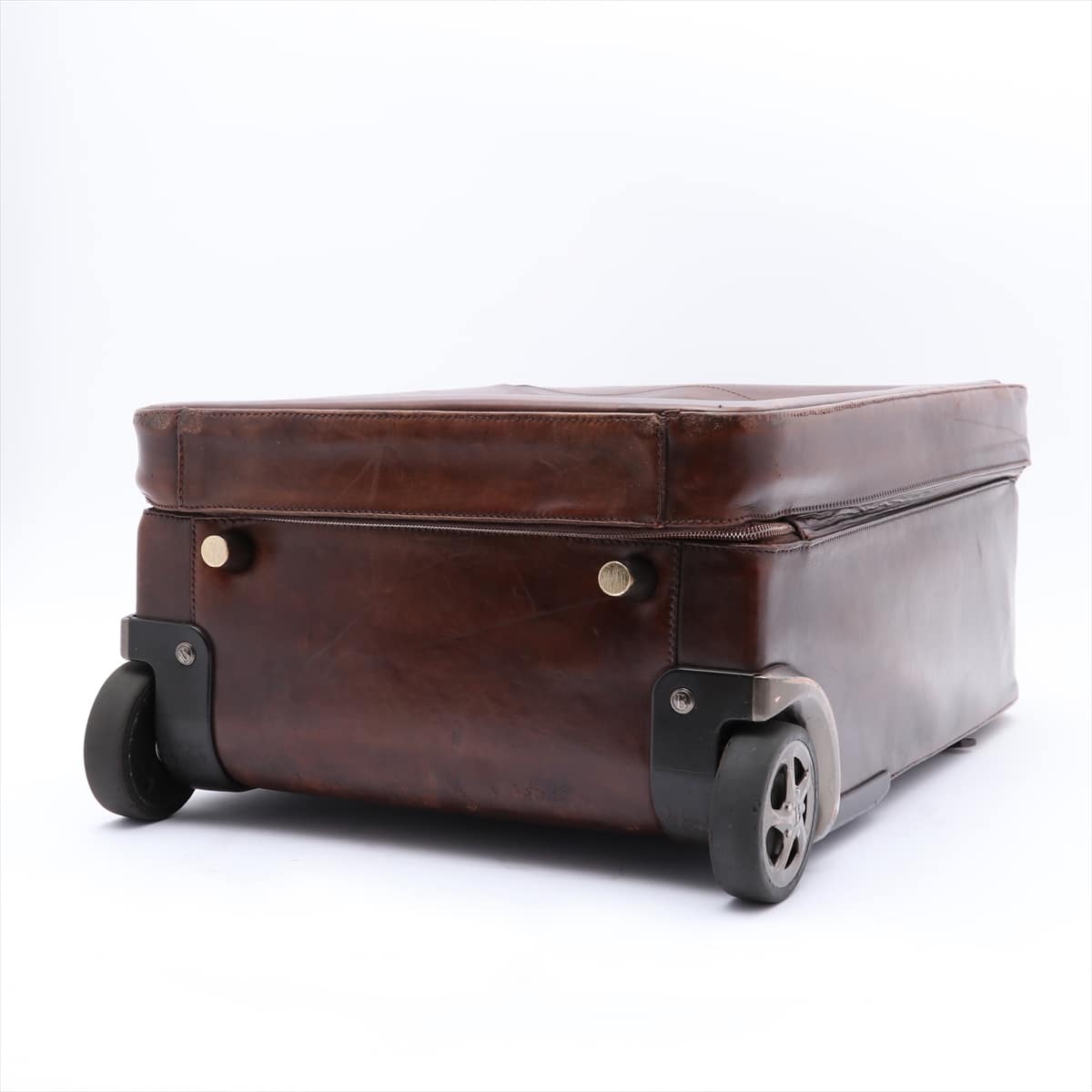 Berluti Formula 1000 Venetian Leather Carry case Brown 2 medium pouches