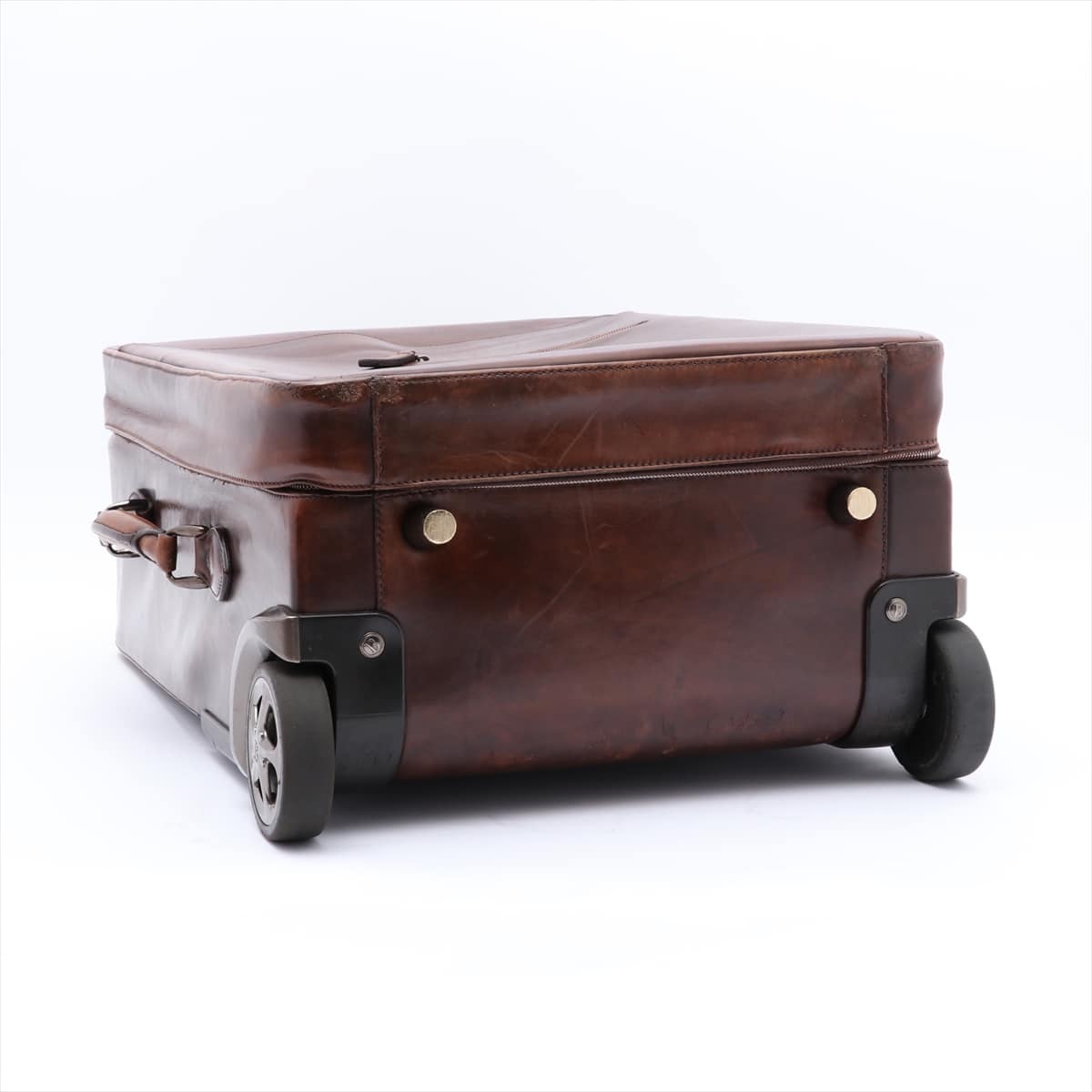 Berluti Formula 1000 Venetian Leather Carry case Brown 2 medium pouches