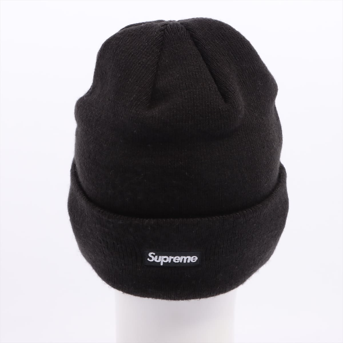 Supreme × New Era Knit cap Acrylic Black