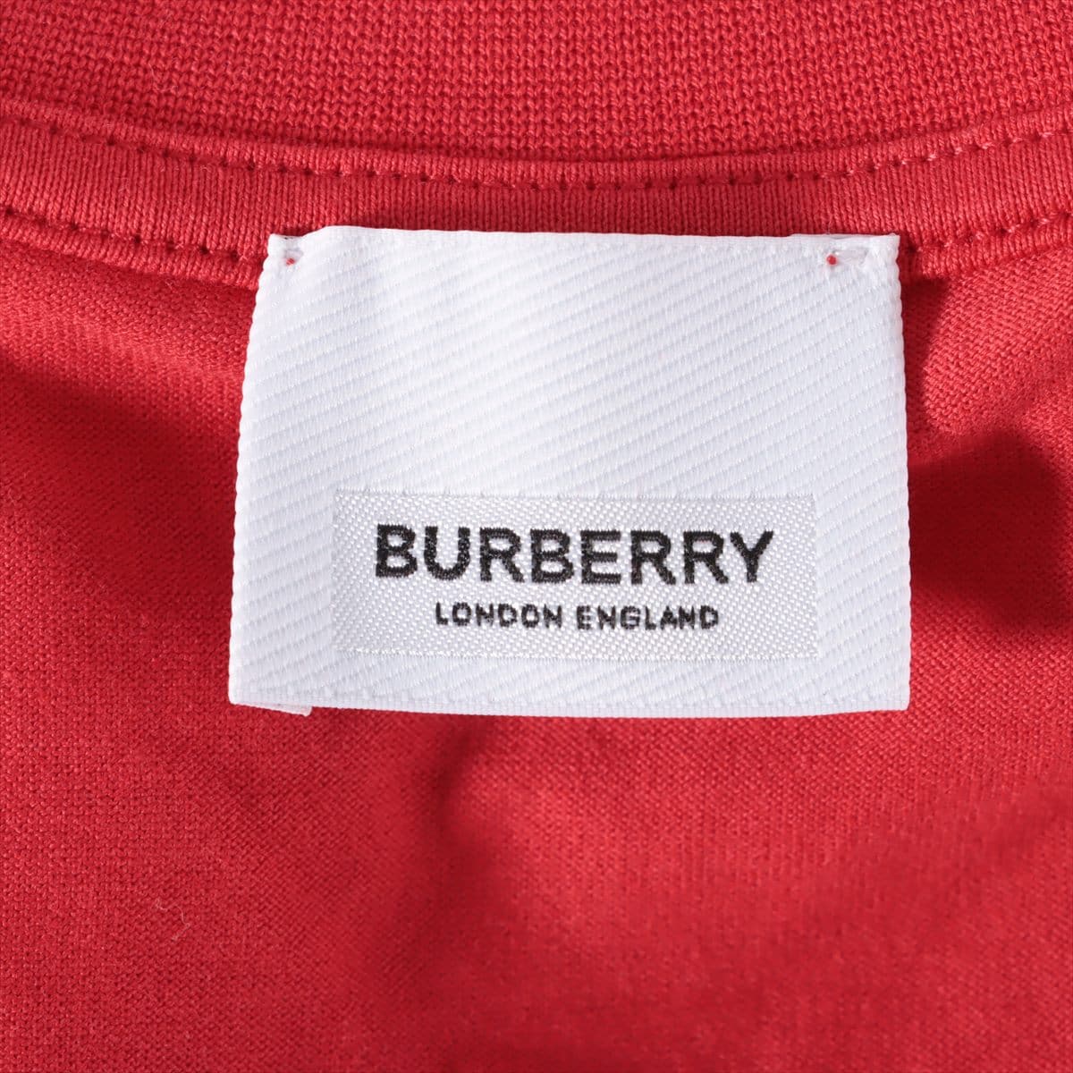 Burberry Cotton T-shirt XXS Men's Red  TB logo on chest