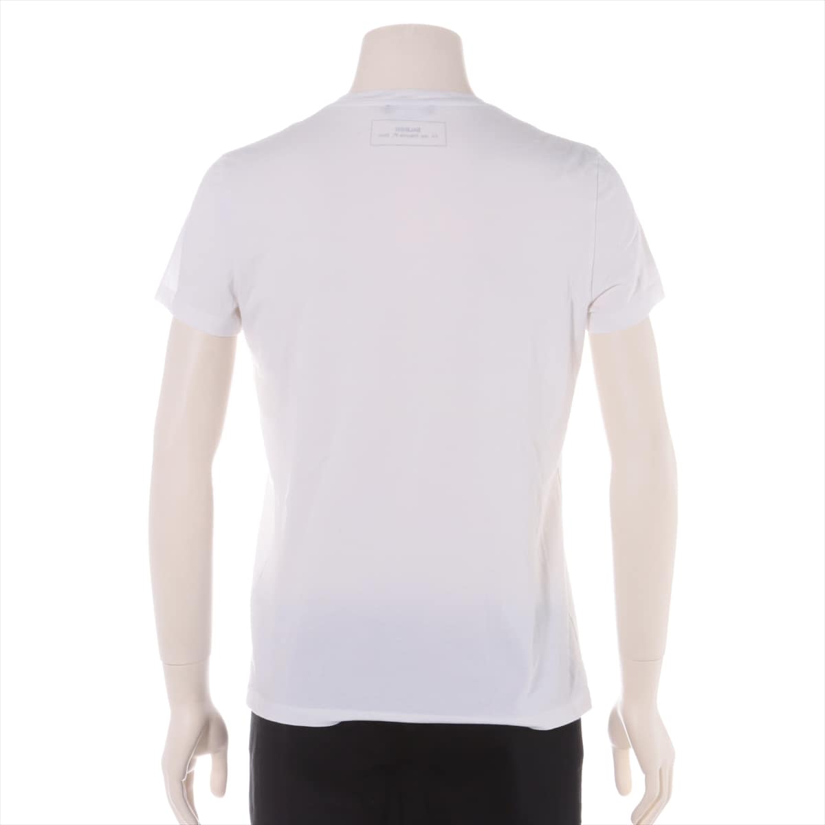 Balmain Cotton T-shirt S Men's White  Logo